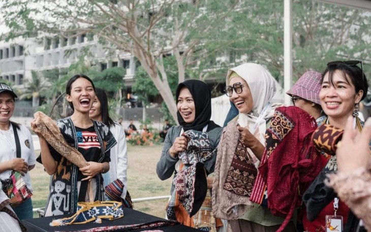 Stand UMKM di Labuan Bajo, NTT