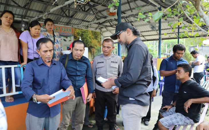 BP Batam Tinjau Status Lahan Garapan Warga Kaveling Sei Temiang