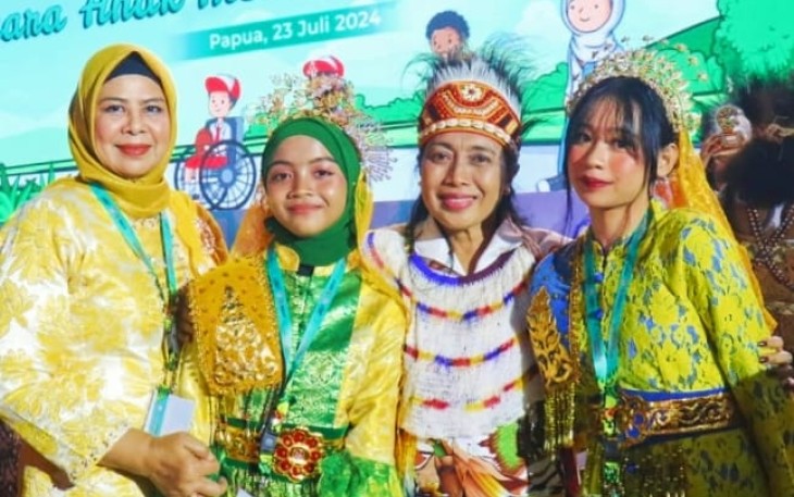 Dewi Ansar Sebut HAN ke-40 di Papua Sebagai Momentum Bersejarah untuk Perlindungan dan Literasi Digital Anak