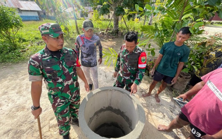 Dandim Raja Ampat Tinjau Pelaksanaan TMMD