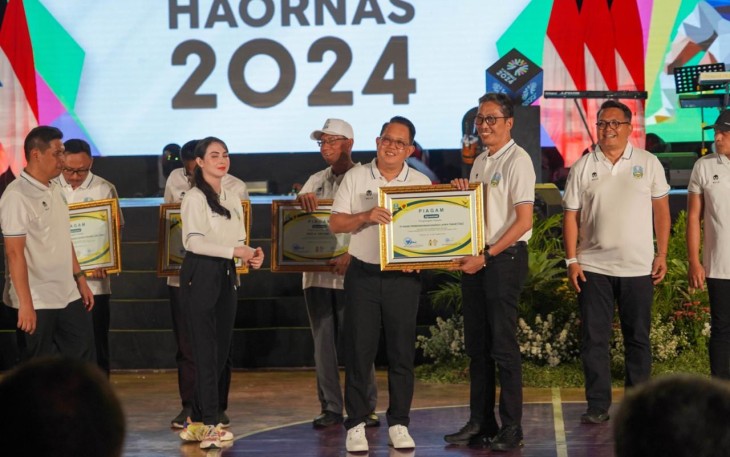 Pemprov Jatim Apresiasi di Bidang Olahraga Voli