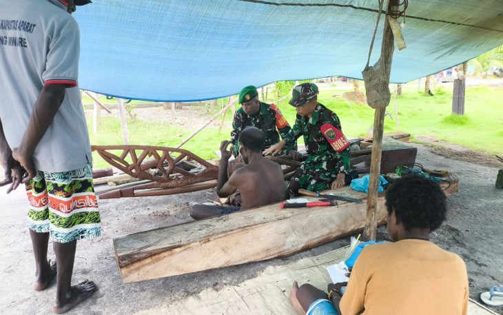 Babinsa Koramil Mapurujaya Rutin Gelar Komsos Bersama Warga Binaan
