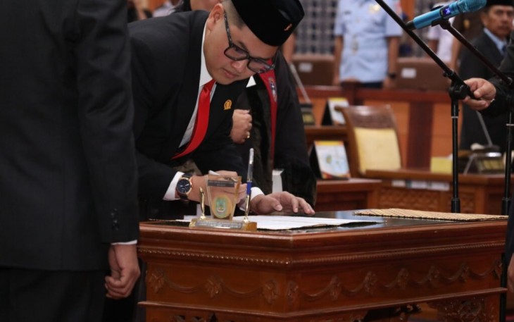 Sah Gabriel Dilantik Menjadi Anggota Dewan Menggantikan Nuryanto