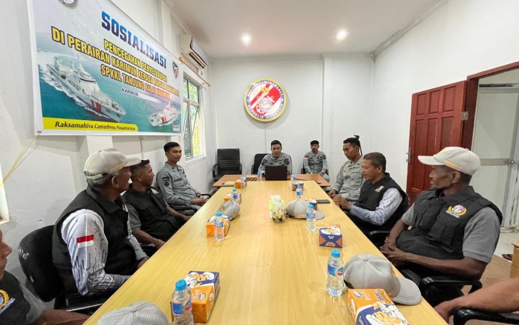 Bakamla RI Kembali Gelar Sosialisasi Pencegahan Penyelundupan di TBK