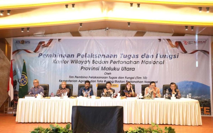 Kanwil BPN Provinsi Maluku Utara Siap Implementasikan Sertipikat Tanah Elektronik