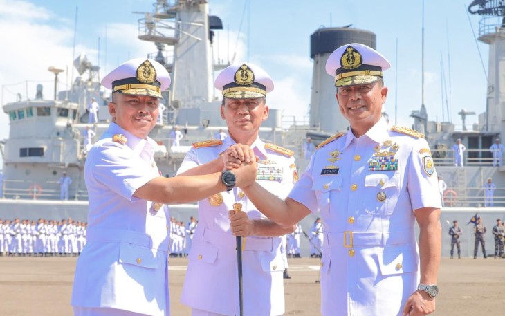 Jabatan Pangkoarmada II Resmi Diserahterimakan