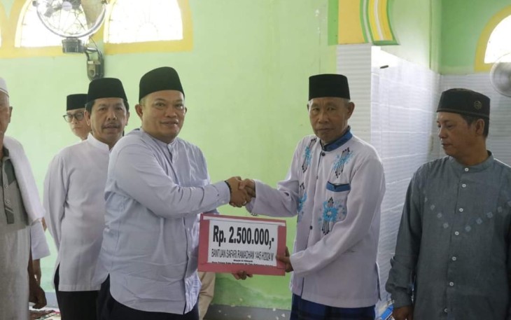 Bupati Seluma Safari Ramadan di Masjid Al Hidayah Desa Talang Kabu 
