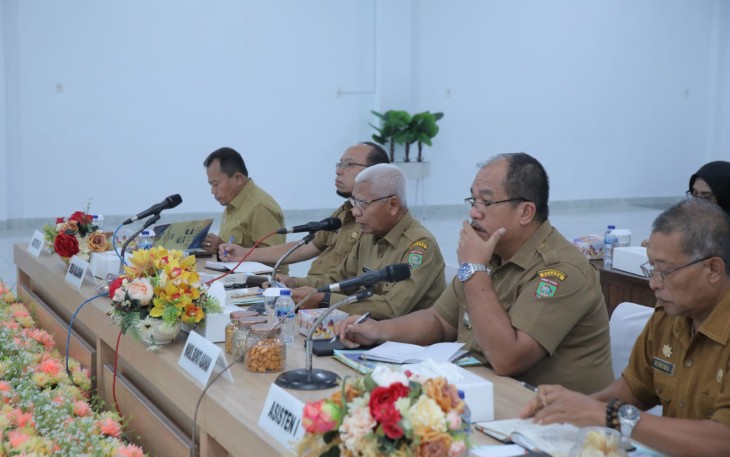 Bupati Asahan Buka Rakorpem Bulan April 2024