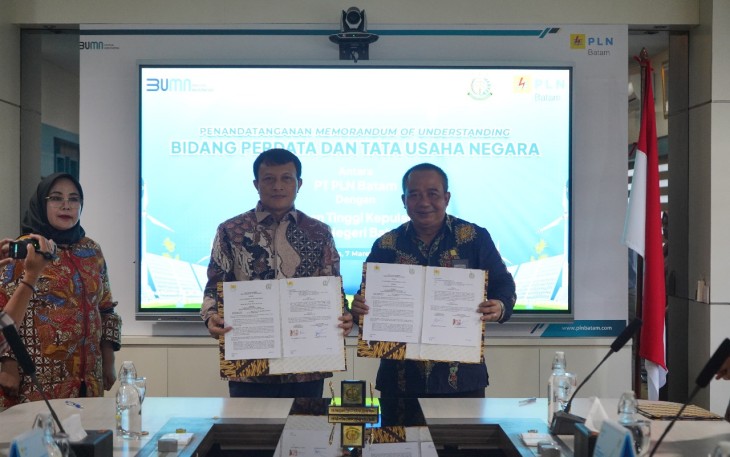 PLN Batam dan Kejaksaan Teken MoU Penanganan Hukum