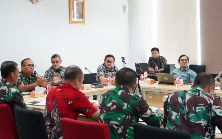 Lanudal Juanda-Otban Wilayah III Surabaya Bahas Perizinan Masuk