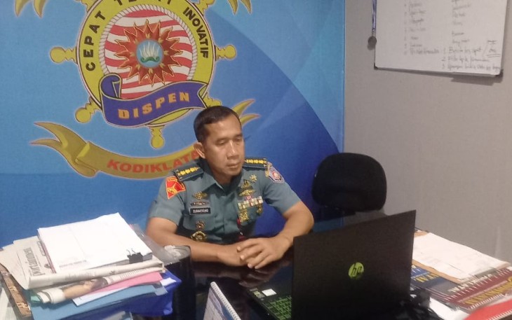 Kadispen Kodiklatal Kolonel Marinir Suharyono
