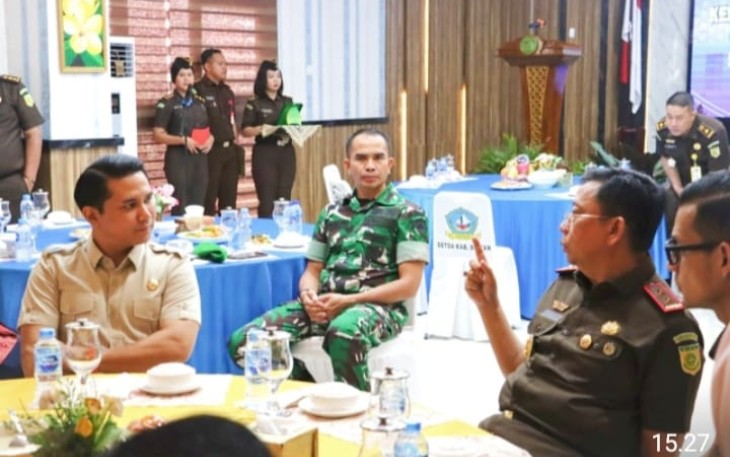 Plt Bupati Bintan Diskusi Ringan Bersama Kajati Kepri Bahas Potensi Wisata Bintan
