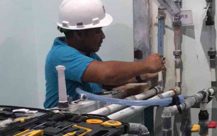 Badan Pengusahaan (BP) Batam melalui Badan Usaha Sistem Pengelolaan Air Minum (BU-SPAM) menghentikan sementara, commissioning Instalasi Pengolahan Air (IPA) atau Water Treatment Plan (WTP) Duriangkang 5 dengan kapasitas 500 lpd