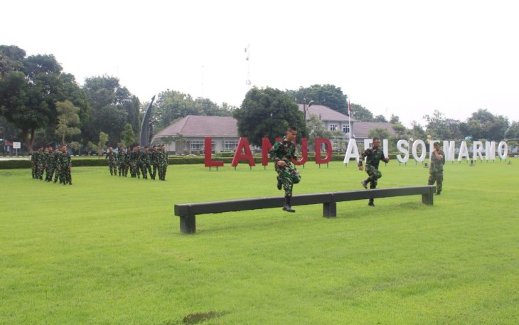 Lanud Smo Selenggarakan Penyegaran Bagi Lulusan Komcad Matra Udara Angkatan Ke I dan II Tahun 2022 dan 2023