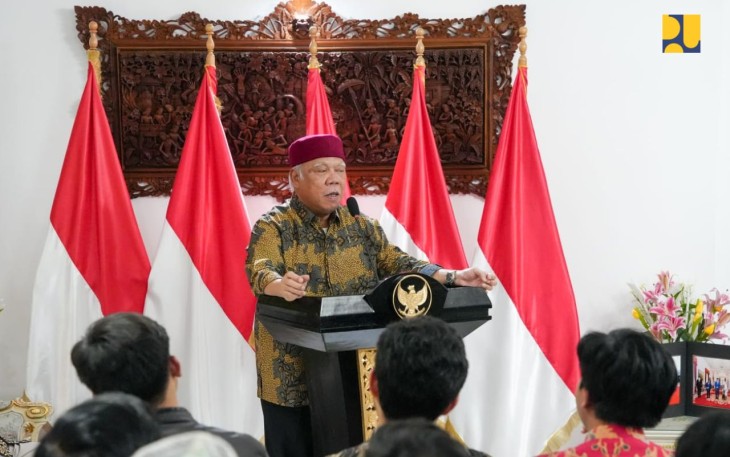 Menteri PUPR Basuki Hadimuljono saat di Tunisia, Rabu (7/2/2024). 