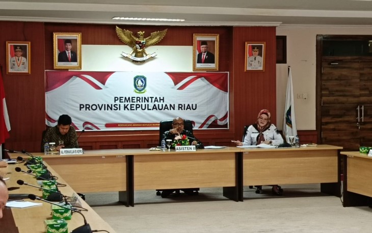 Rapat koordinasi persiapan pelaksanaannya yang dilaksanakan pada hari Rabu, (21/2)