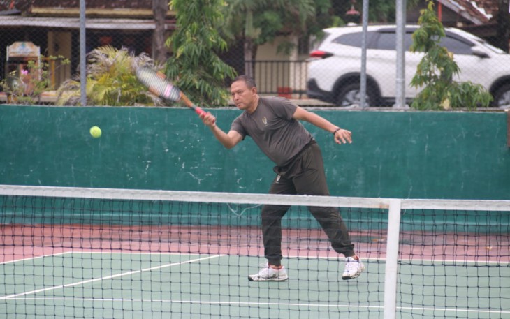 Kodim Madiun Lakukan Olahraga Bersama
