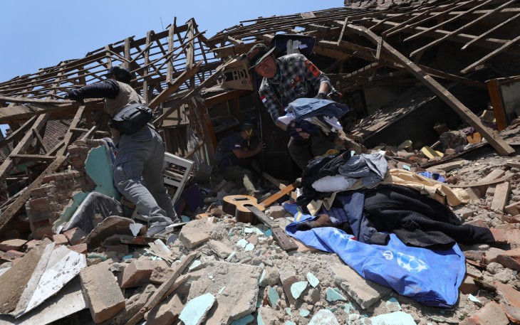 Kondisi Rumah Warrga Pasca Gempa yang Menimpa Kabupaten Bandung