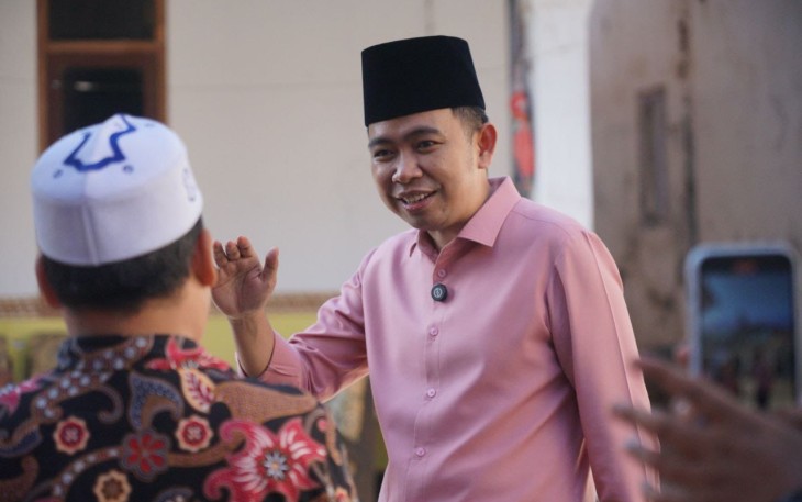 Bakal calon bupati Jember Muhammad Fawait atau akrab dipanggil gus Fawait  
