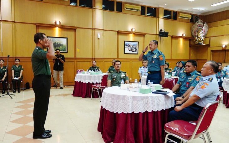 Wakapuspen TNI Buka Rakor PPID Mabes TNI Tahun 2024