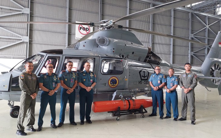 Danwing Udara 1 Bergabung dalam Tim Customer Acceptance Flight Helikopter AKS