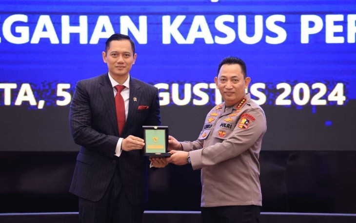 olri dan Menteri ATR/BPN Perkuat Sinergitas Pemberantasan Mafia Tanah