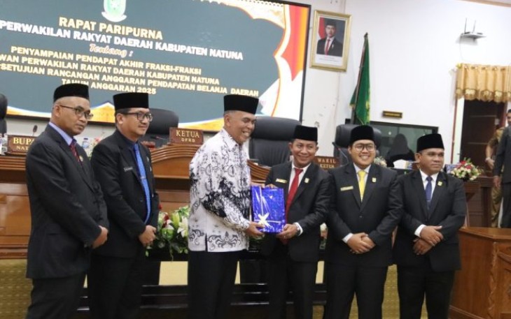 DPRD Natuna Sepakati RAPBD 2025 Sebesar Rp1,334 Triliun