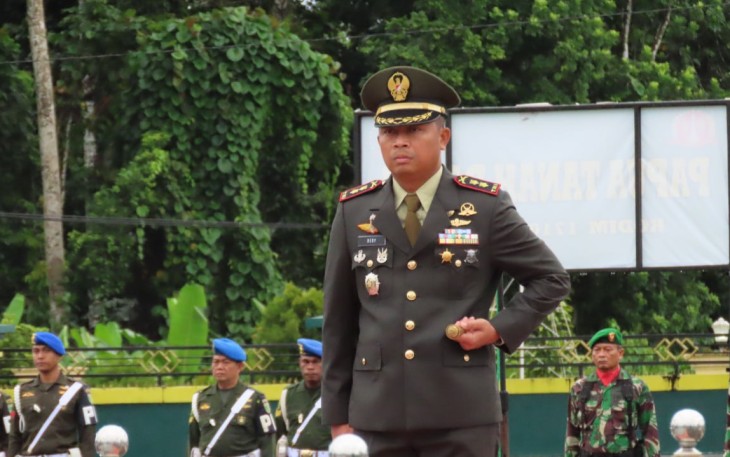 Dandim 1710/Mimika Pimpin Upacara Peringatan Hari Lahir Pancasila Tahun 2024