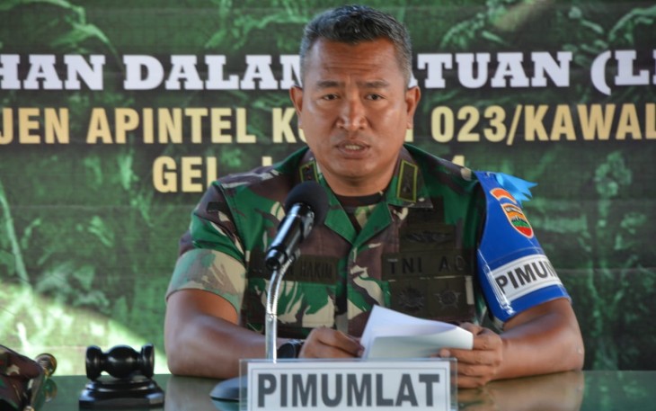 Danrem 023/KS Kolonel Inf Kolonel Inf Lukman Hakim