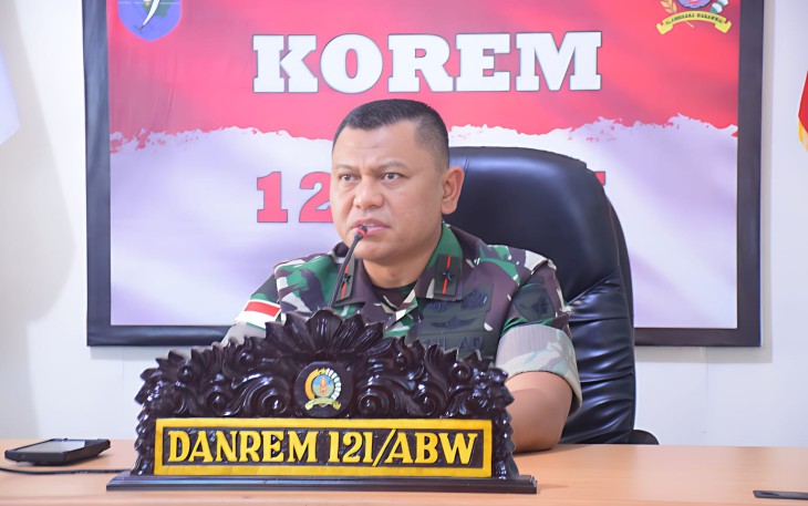 Danrem 121/Abw Brigjen TNI Luqman Arief, S.I.P., M.I.P