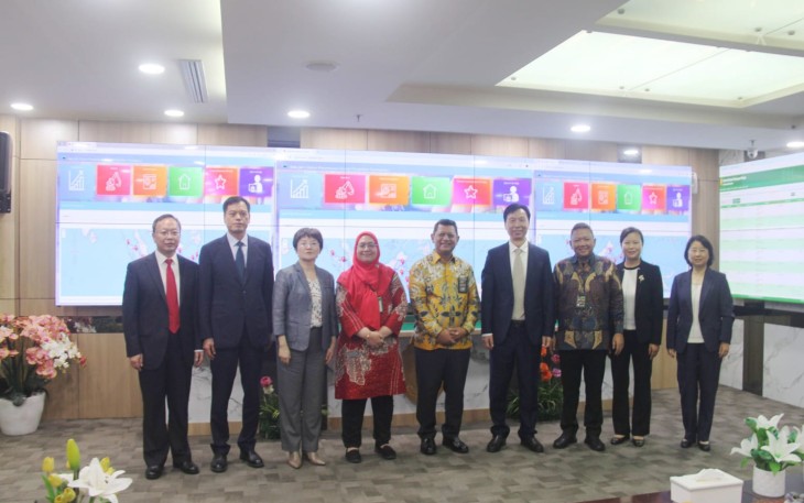 Direktur Jenderal Badan Peradilan Umum Menerima Kunjungan dari Pengadilan Tinggi Rakyat Provinsi Henan China 