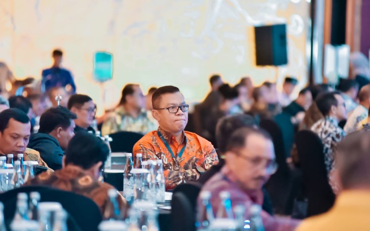 Bupati Batu Bara saat Hadiri Rakornas OIKN