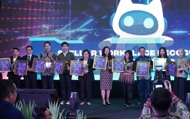 Penghargaan Stellar Workplace 2024 di Jakarta 