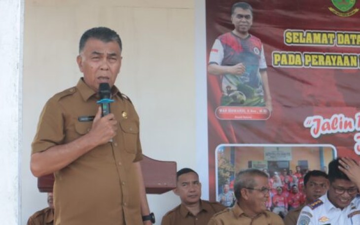 Turnamen Antar Desa dan Kelurahan di Buka Langsung Oleh Bupati Natuna