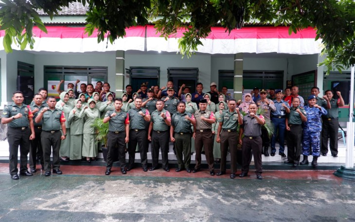 Kunjungan Kerja Dandim 0801/Pacitan Koramil 0801/01 Pacitan
