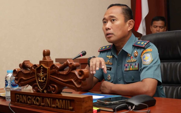 Panglima Kolinlamil Laksda TNI Hudiarto Krisno Utomo, PSC(j)., M.A., M.M.S., CHRMP
