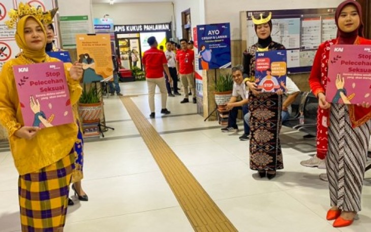 Sosialisasi Stop Pelecehan di Transportasi Publik