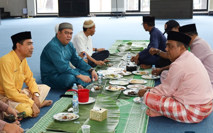 Sekda Bintan Gelar Doa dan Tausyiah Makan Bersama ASN 