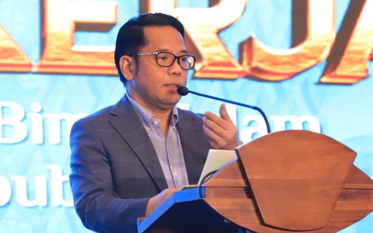 Ketua Umum LPTQ Tingkat Nasional yang juga Dirjen Bimas Islam Kamaruddin Amin