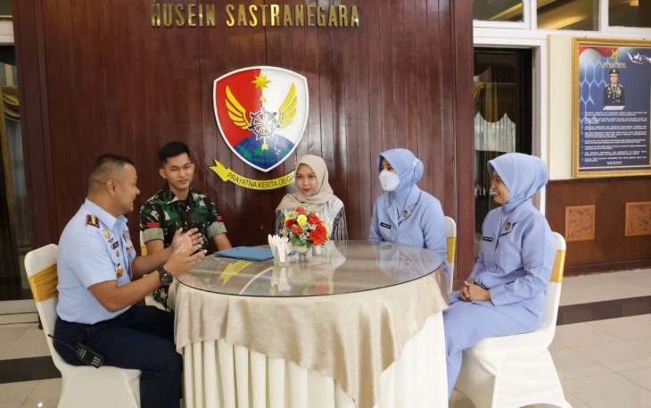 Danlanud Husein Sastranegara Berikan Nasihat dan Bimbingan Perkawinan