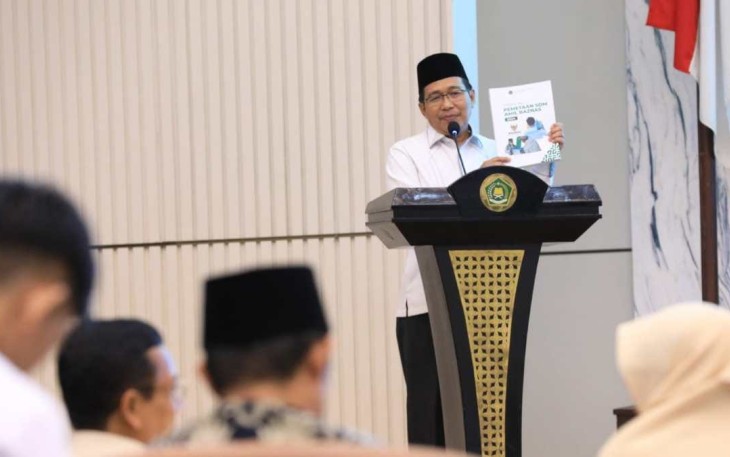 Direktur Pemberdayaan Zakat dan Wakaf, Kementerian Agama (Kemenag), Waryono Abdul Ghafur