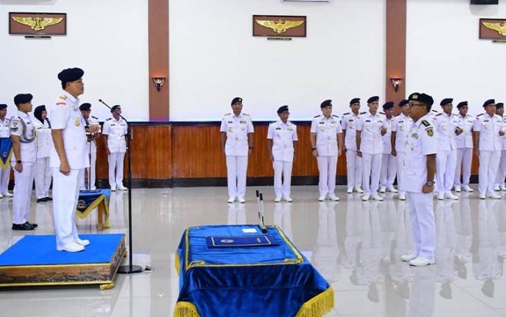 Kolonel Laut (P) Heru Prasetyo resmi menjabat Direktur Perencanaan dan Pengembangan, Pusat Penerbangan TNl Angkatan Laut (Dirrenbang Puspenerbal) 