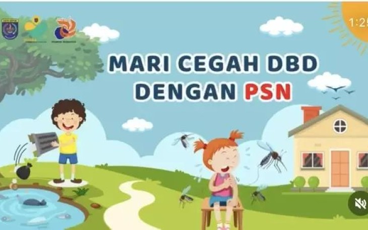 Ilustrasi informasi pencegahan DBD