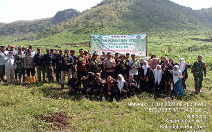 Program Penghijauan Kodim 0802/Ponorogo 