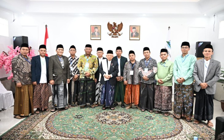 Wapres temui ulama saat berkunjung di Pati