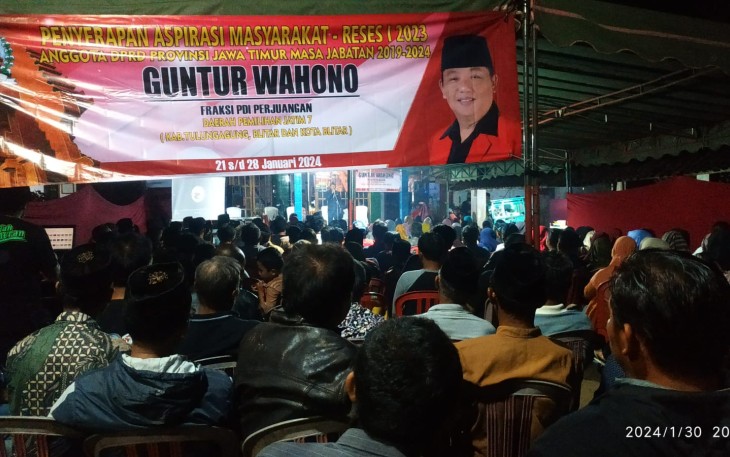 Reses Guntur Wahono, Selasa 30 Januari 2024.