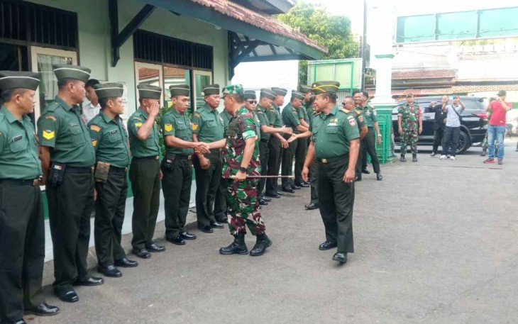 Kunjungan Dandim 0718/Pati  di Koramil 0718-01/Pati