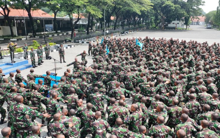 Siswa Dikmata TNI AL Angkatan XLIII/2 Tahun 2023 Tutup Pendidikan