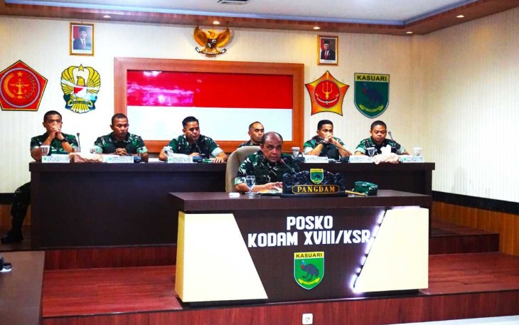 Pangdam XVIII Mayjen TNI Ilyas Alamsyah