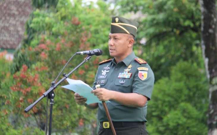 Dandim 0806/Trenggalek Letkol Czi Yudo Aji Susanto 